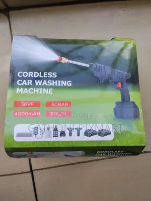 36VF Cordless Pressure Washer 60 Bar High Pressure Cleaning Machine