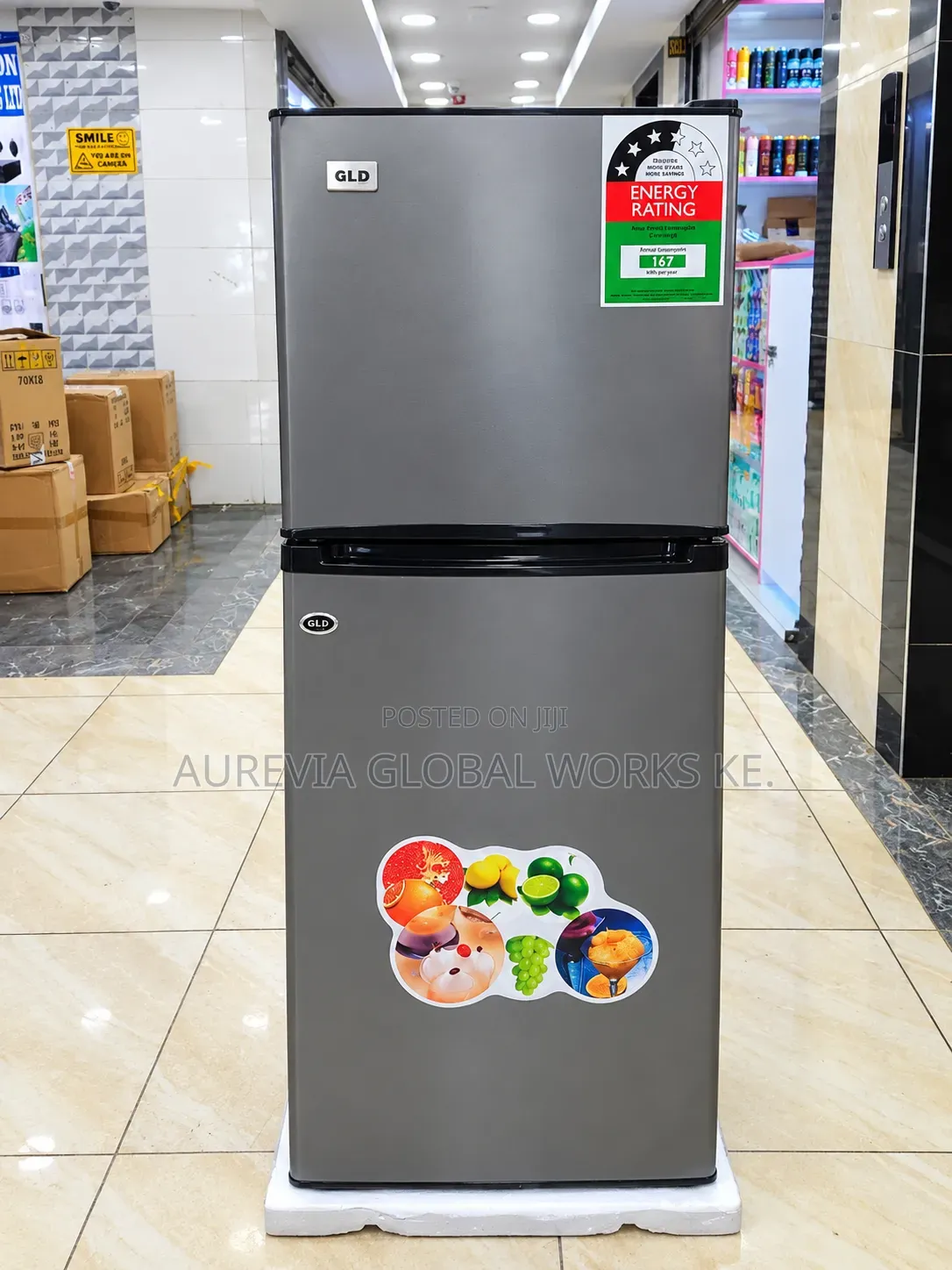 GLD 138l Double Door Refrigerator