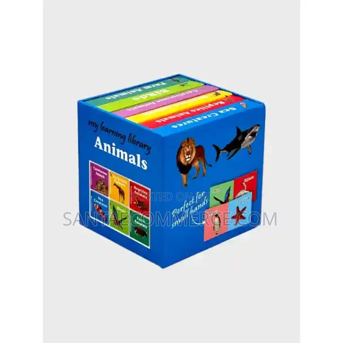 My Learning Library Animals Mini Board Book Block