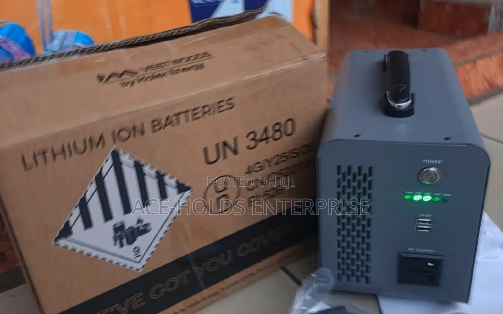 Lithium Ion Battery - 1kw UN-3480)