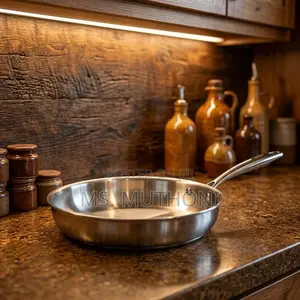 All Cookers Friendly 26 Cm , Stainless Steel Deep Frying Pan