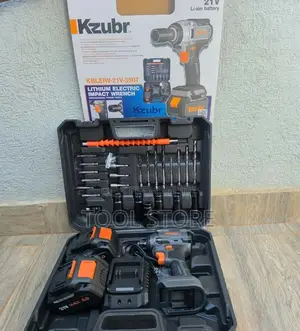 Kzubr 21V Cordless Impact Wrench /350t Professional Power Tool