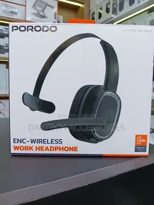Porodo Noise-Cancelling Wireless Work Headphones