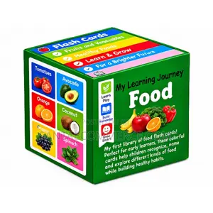 My Learning Library of Fruits Vegetables and Healthy Foods