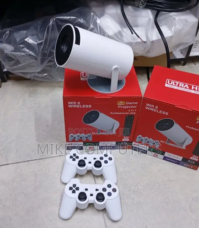 Wireless HY300 Pro+ 2 in 1 3D Game Gaming WIFI Android Projector