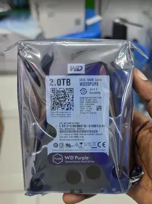 Western Digital WD 2TB Purple Surveillance Hard Disk Drive - 5400 RPM