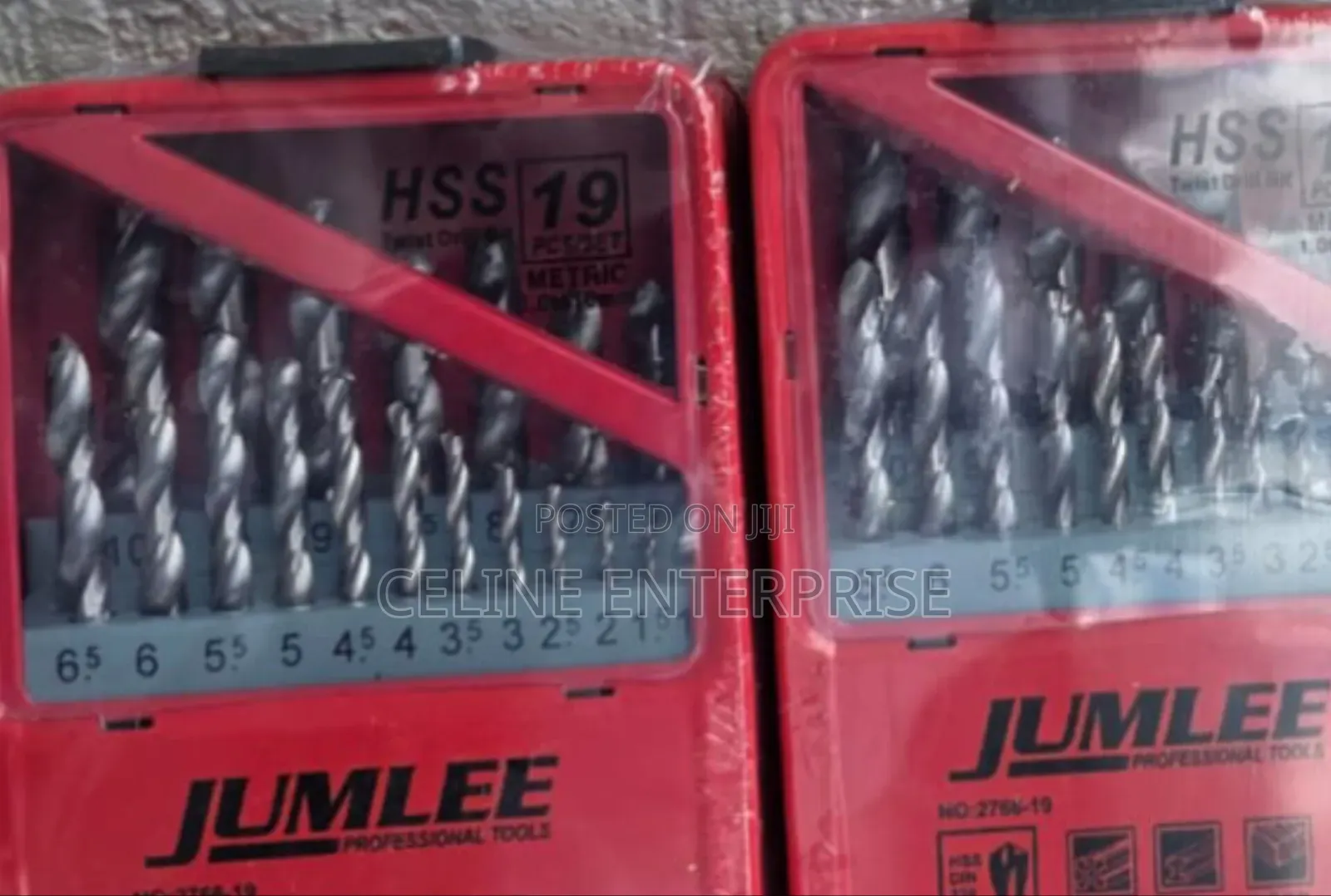 Jumlee 19pcs Metal Drilling Bit Set