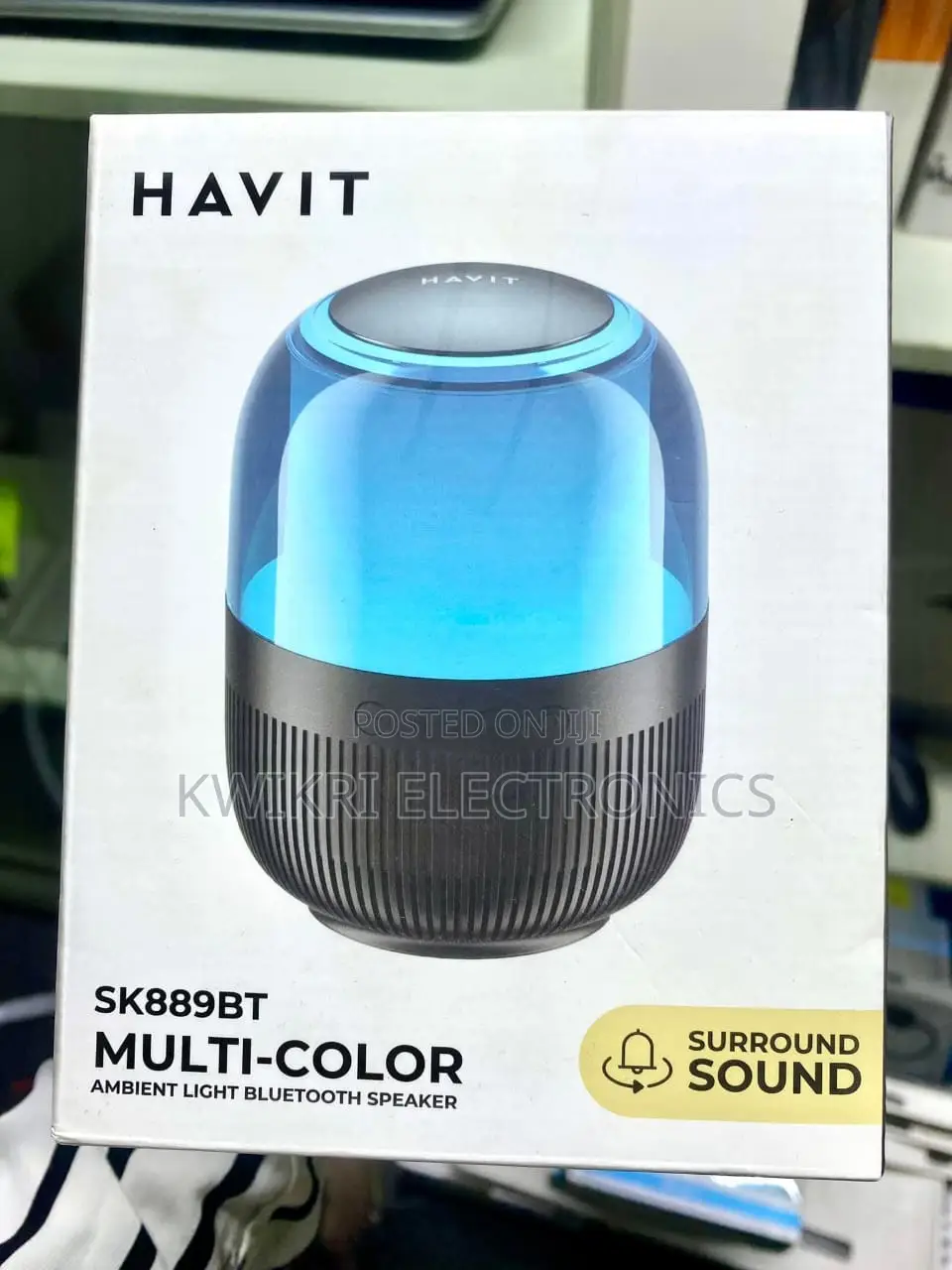 HAVIT SK889BT Bluetooth Speaker With Multi-Color Ambient Light