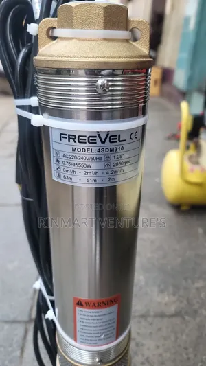 Freevel Submersible Water Pump 0.75hp