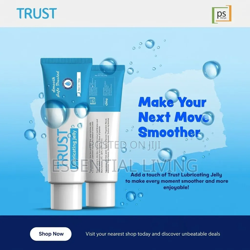 Trust Lube Water Based Lubricating Jelly Smooth Safe and Trusted 50g