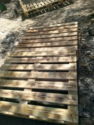 Modern 4*6 Pallet Bed. Pallet Bed Raised