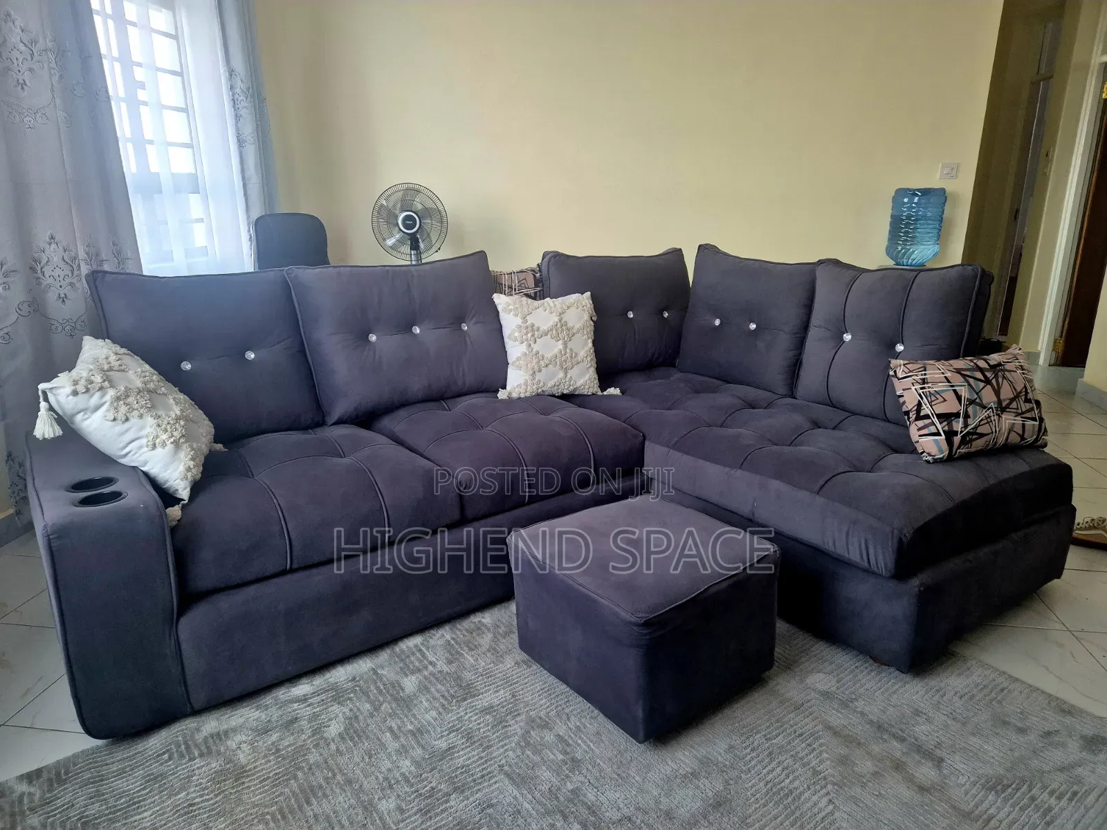 5 Seater Sofa Set | L Seat