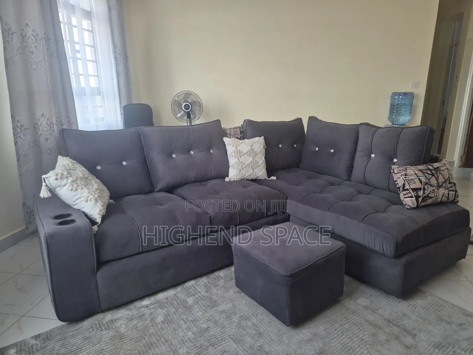 5 Seater Sofa Set | L Seat