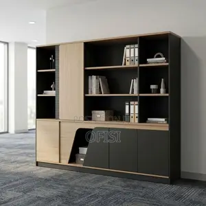 Storage Cabinet; Modern Executive Office Wall Unit