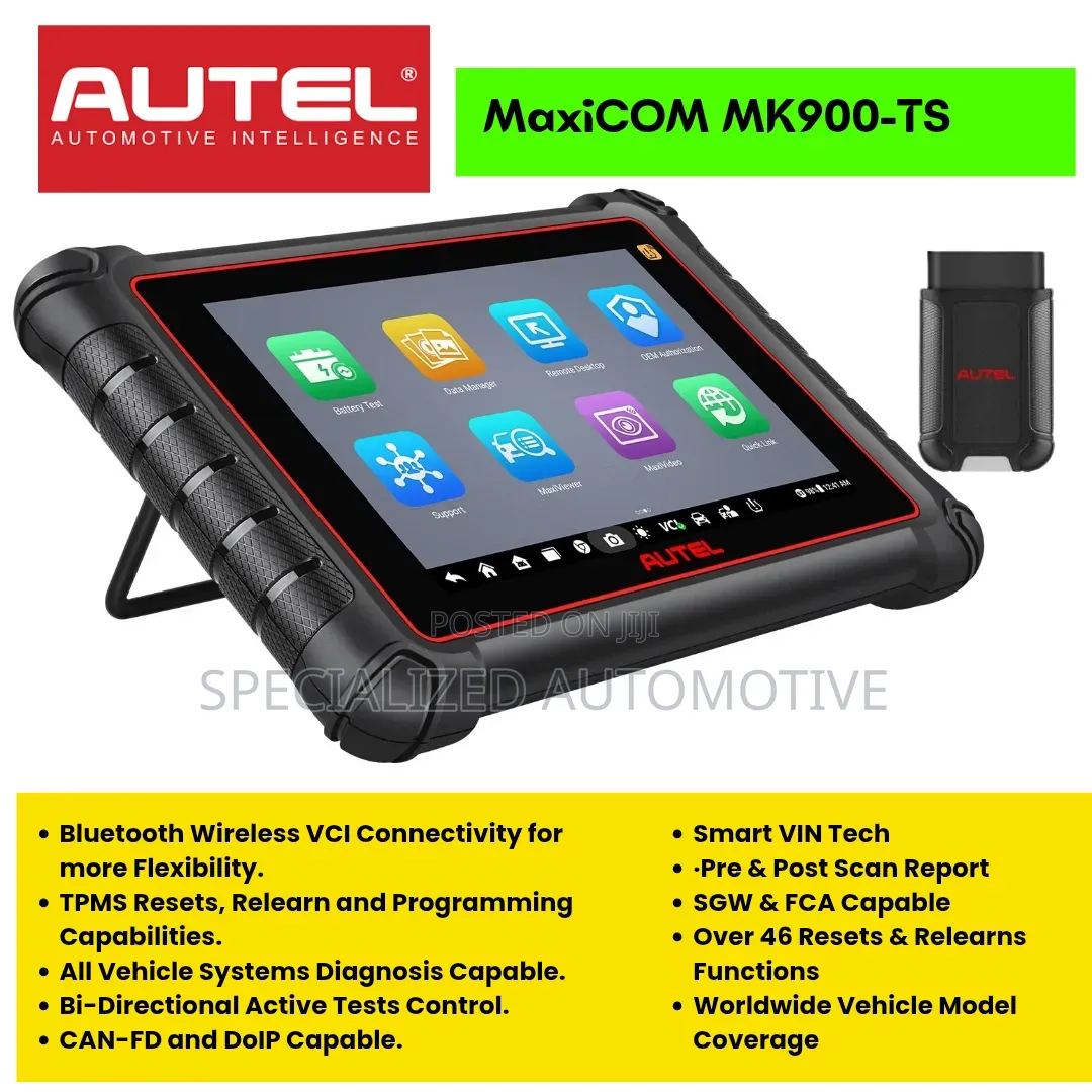 Autel MK900TS Bluetooth Vehicle Diagnosis Machine & TPMS Programmer