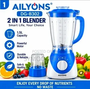 Ailyons DG-B302 2-in-1 Blender and Grinder