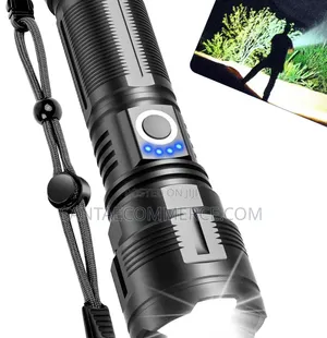 Portable LED Rechargeable Handheld Flashlight Torch Light