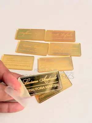 Gold Mirror Engraving Sheet