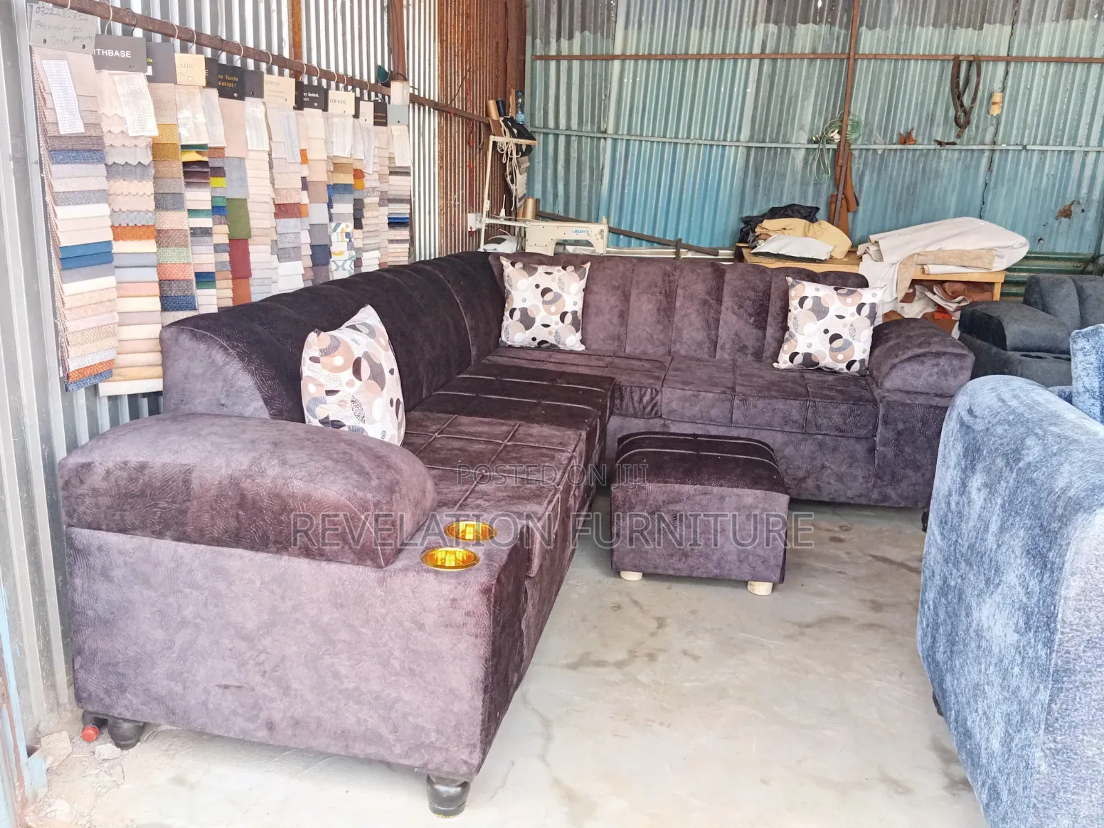 L Shaped 6 Seater