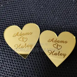 Gold Mirror Engraving Sheet