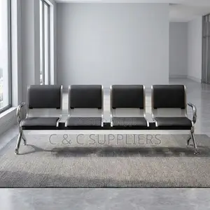 Padded Four-Seat Visitor Bench
