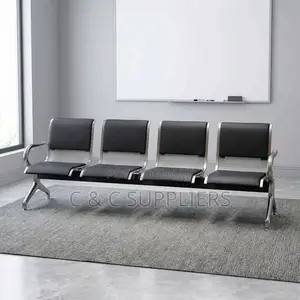 Padded Four-Seat Visitor Bench