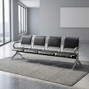 Padded Four-Seat Visitor Bench