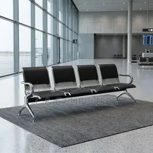 Padded Four-Seat Visitor Bench