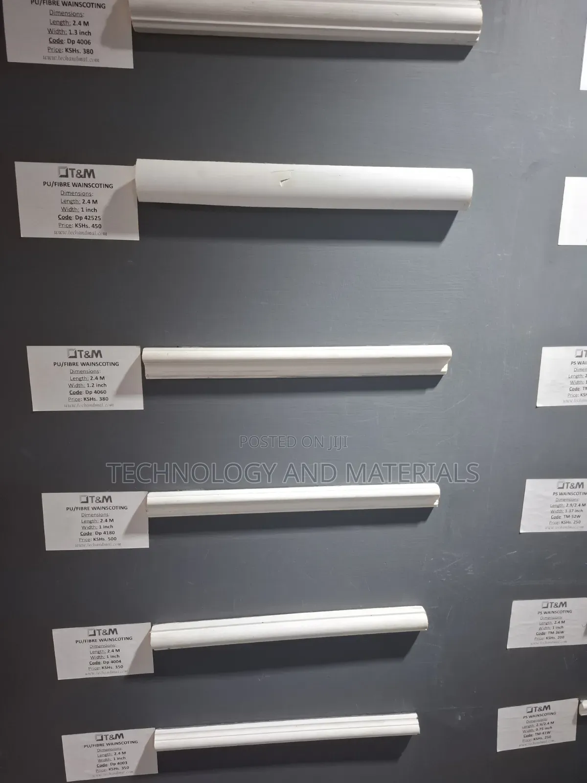 PU/Fibre Wainscotting Different Sizes