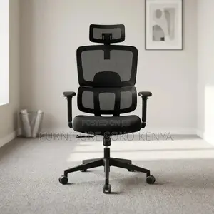 Adjustable Ergonomic Chair | Executive Fabric Seat
