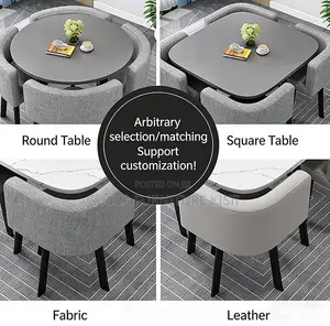 4 Seater Square Compact Home Dining Set