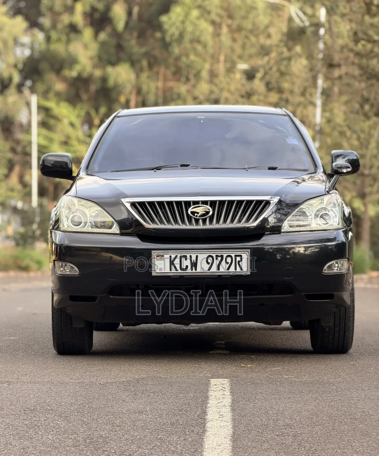 Toyota Harrier 2012 Black