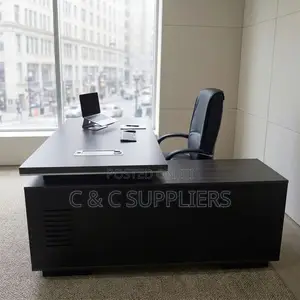 1.6m Imported Boss/CEO's L-Shaped Table.
