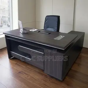 1.6m Imported Boss/CEO's L-Shaped Table.