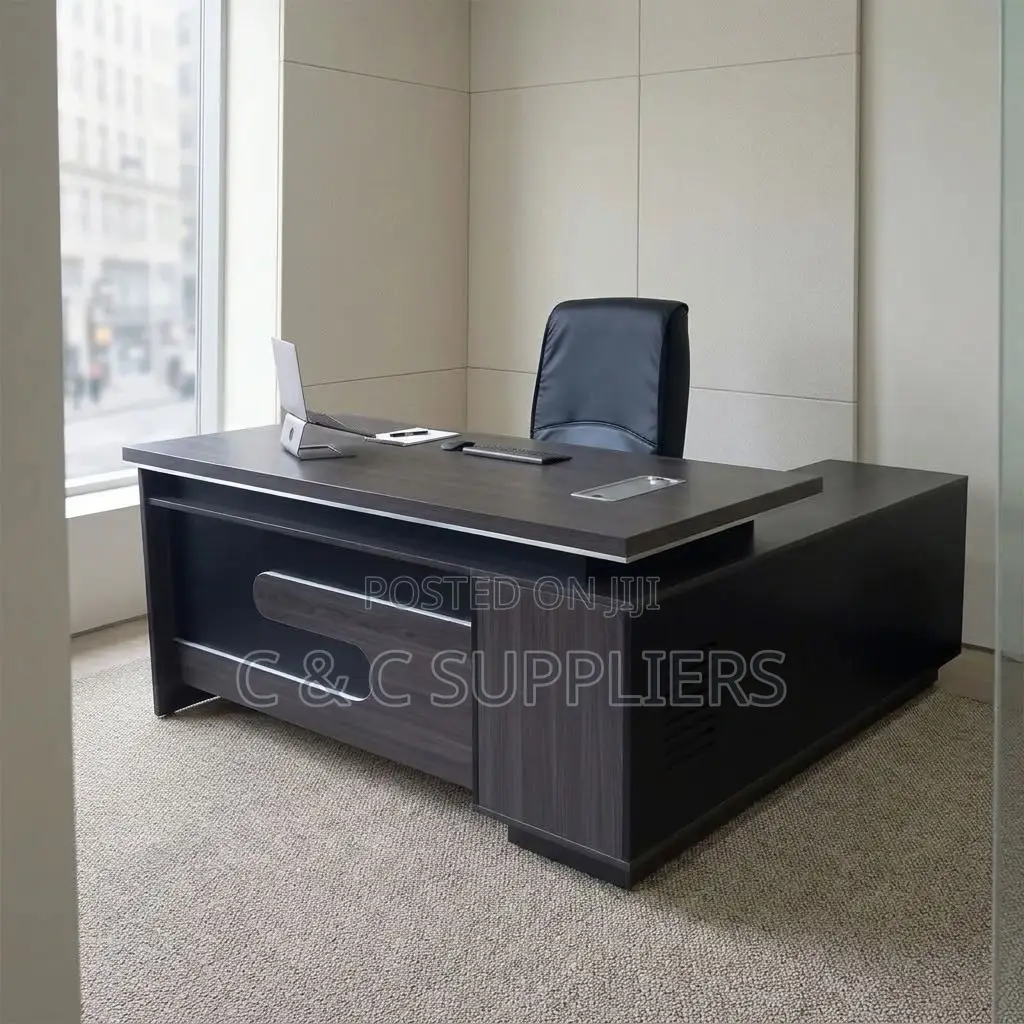 1.6m Imported Boss/CEO's L-Shaped Table.