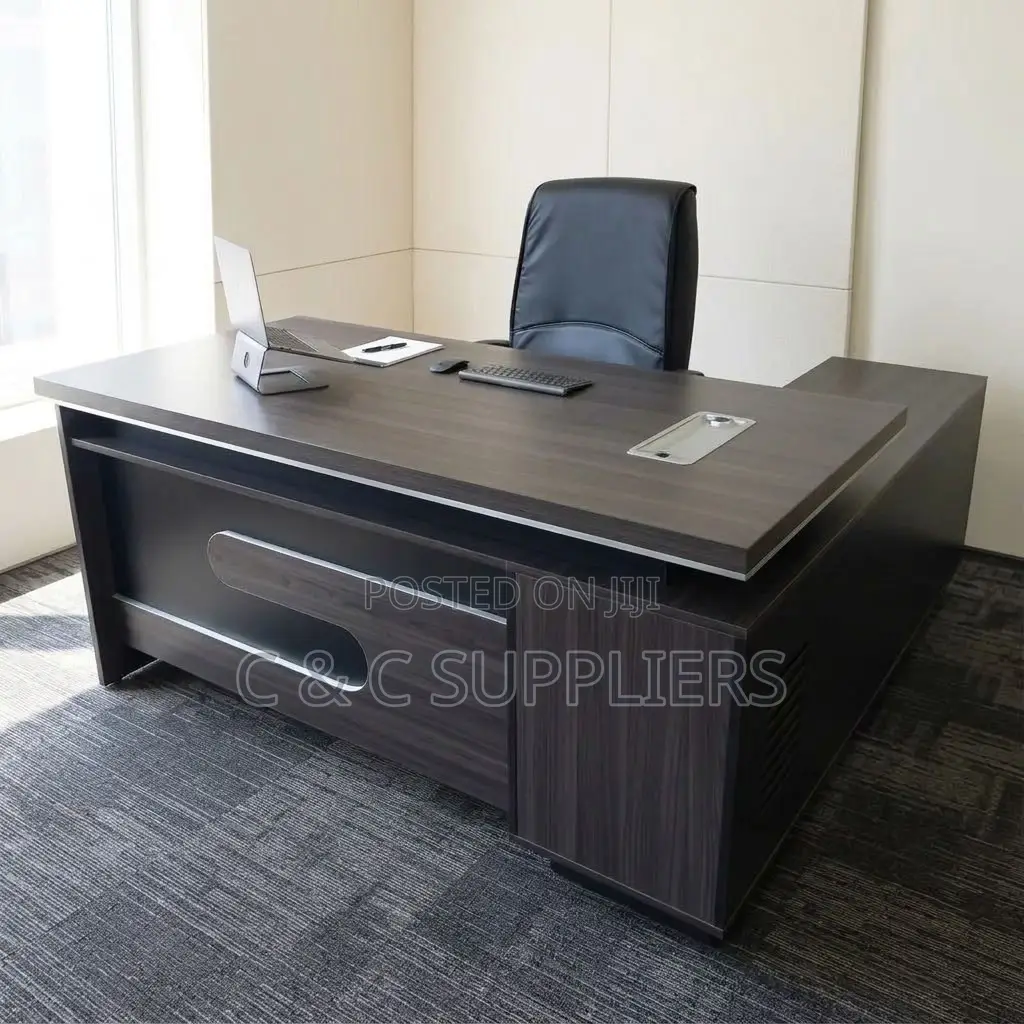 1.6m Imported Boss/CEO's L-Shaped Table.