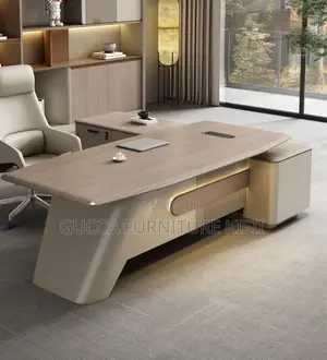 200CM Modern Executive Office Solid Wood Desk