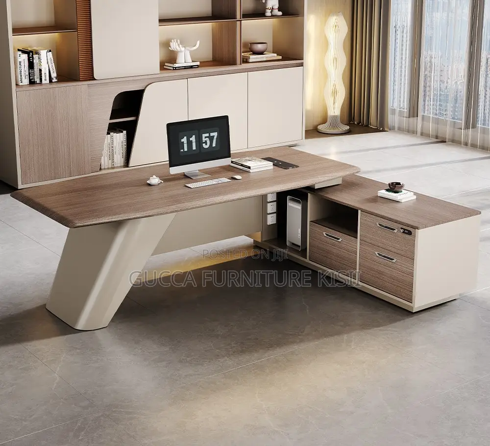 200CM Modern Executive Office Solid Wood Desk