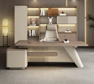 200CM Modern Executive Office Solid Wood Desk