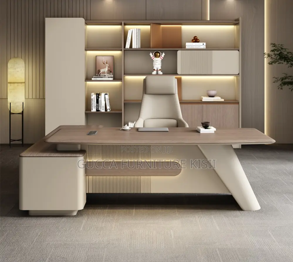 200CM Modern Executive Office Solid Wood Desk