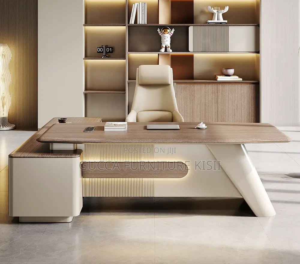 200CM Modern Executive Office Solid Wood Desk