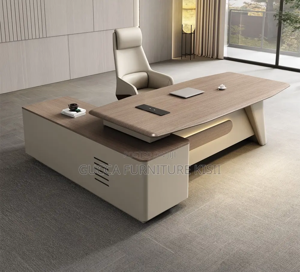 200CM Modern Executive Office Solid Wood Desk