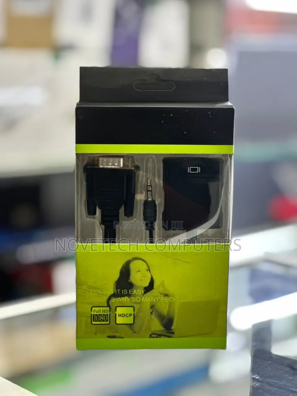VGA to HDMI Converter Adapter Cable With Audio Output