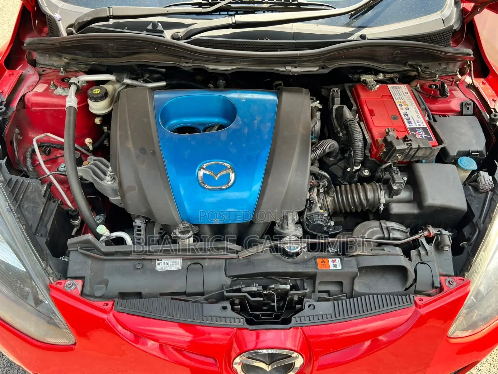 Mazda Demio 2011 Red
