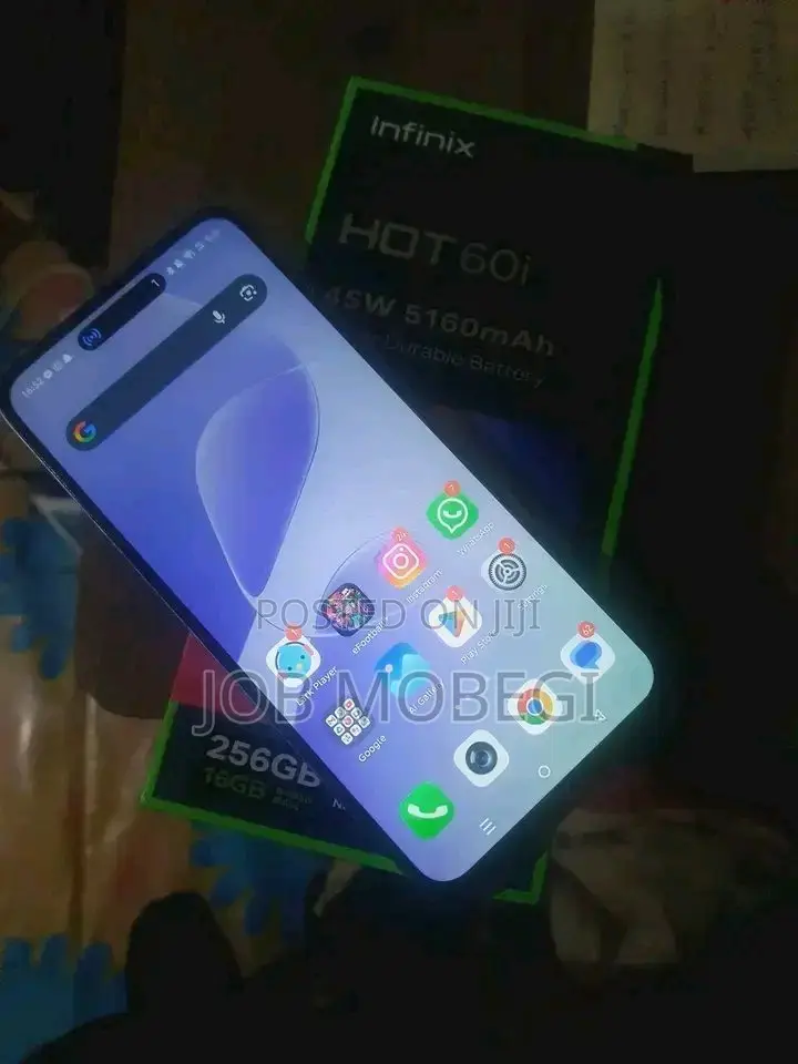 Infinix Hot 60i 128 GB Black