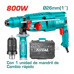 800w Total Rotary Hammer Single Chuck.