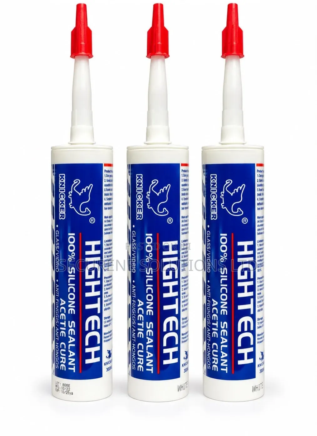 Knicker Hightech 100% Silicone Sealant, an Acetic-Adhesive