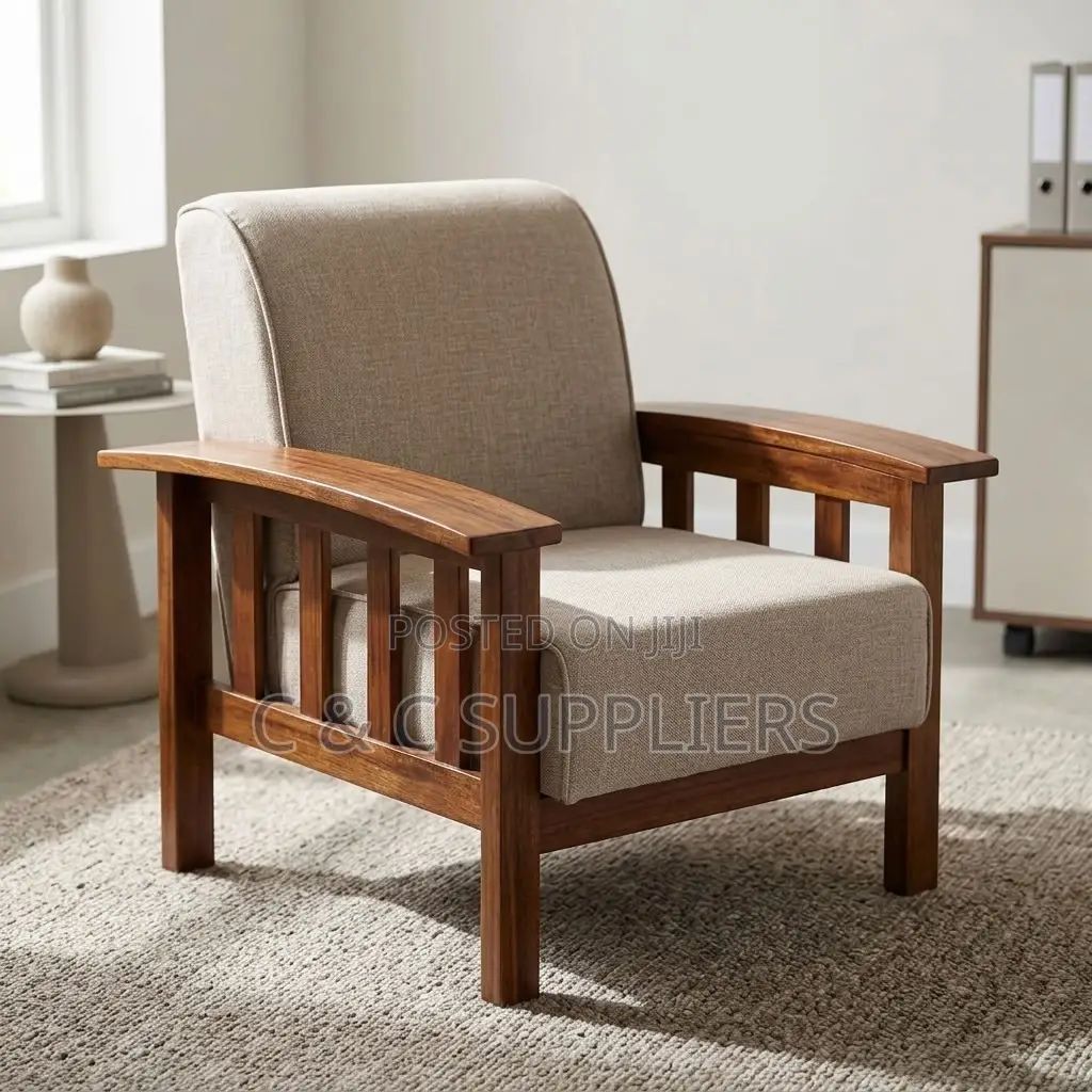 1-Seater Fabric Sofa