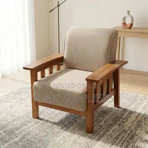 1-Seater Fabric Sofa