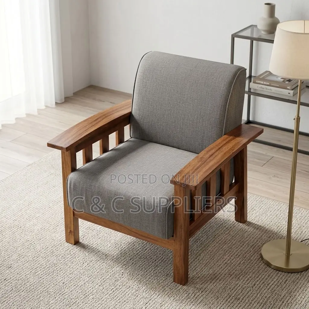 1-Seater Fabric Sofa